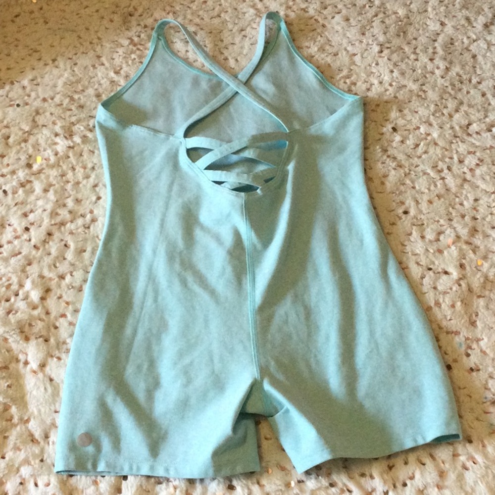 Zella size large 10/12 girls romper wrestling singlet